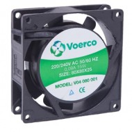 Çetinkaya V04 080 003 Pro Kompak AC Fan 80x80x25 Bilezikli 110V 0.15A 14W 2500RPM 36m³/h