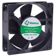 Çetinkaya V04 120 007 120x120x38 AC Rulmanlı Metal Kanatlı Endüstriyel Soğutma Fanı