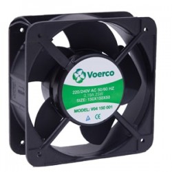 Çetinkaya V04 135 001 Pro Kompak AC Rulmanlı Fan 135x135x38mm 220V Endüstriyel Soğutma