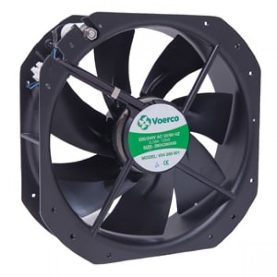 Çetinkaya V04 280 001 Pro Kompak AC Rulmanlı Fan 280x280x80 220V 1917 M3/H