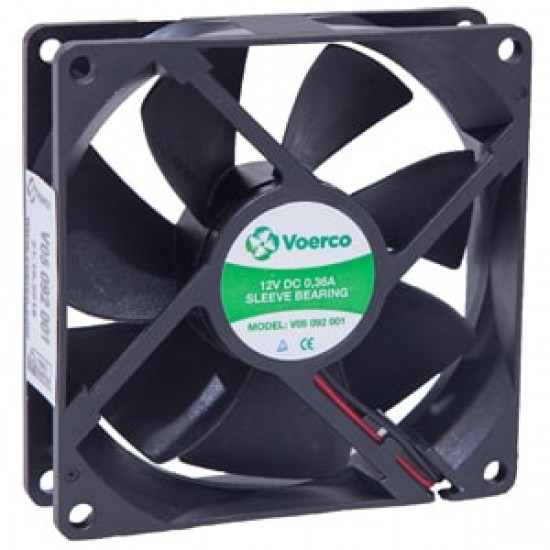 Çetinkaya V05 092 001 Pro Kompak DC Fan 92x92x25mm - Yüksek Performanslı Soğutma Çözümü