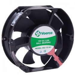 Çetinkaya V05 172 001 Rulmanlı 12V DC Fan 172x150x51mm - 3000 RPM 365 m³/h