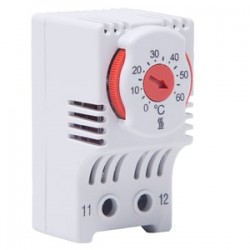 Çetinkaya V10 02K 001 Isıtıcı Termostat 0-60°C Mekanik Oda Sıcaklık Kontrol Cihazı