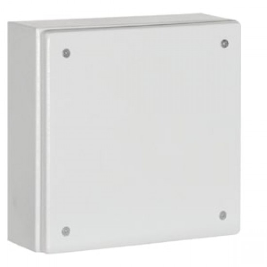 Çetinkaya ÇP 4040 T 40x40x12 Metal Buat Kutusu Deliksiz, Buton Klemens Kutusu – Endüstriyel