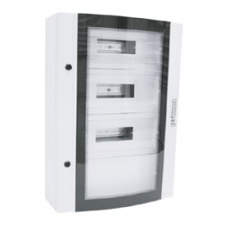 Çetinkaya CPD 4006515 SUPP Sıva Üstü Bombeli Camlı İç Tesisat Panosu 40x65x15