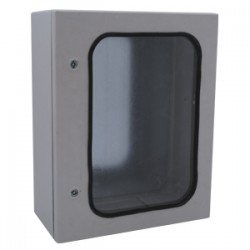 Çetinkaya ÇP 523 Dış Mekan Polyester Pano 40x50x19 Galvaniz Taban Saclı Camlı