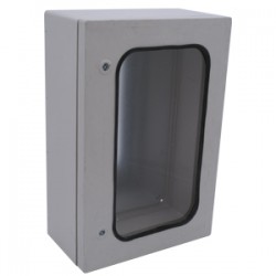 Çetinkaya ÇP 524 Dış Mekan Polyester Pano 40x60x20 | Galvaniz Taban Saclı, Camlı, Dayanıklı