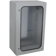 Çetinkaya ÇP 525 D Dış Mekan Polyester Pano 50x80x28,5 cm Galvaniz Taban Saclı & Camlı