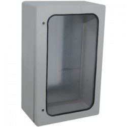 Çetinkaya ÇP 525 D Dış Mekan Polyester Pano 50x80x28,5 cm Galvaniz Taban Saclı & Camlı