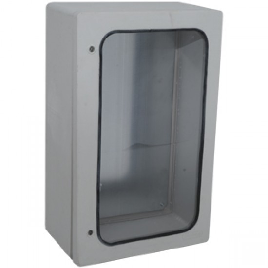 Çetinkaya ÇP 525 D Dış Mekan Polyester Pano 50x80x28,5 cm Galvaniz Taban Saclı & Camlı