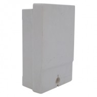 Çetinkaya ÇP 548 Dış Mekan Polyester Pano Kutu 16x24x8 cm Taban Saclı Boş Muhafaza