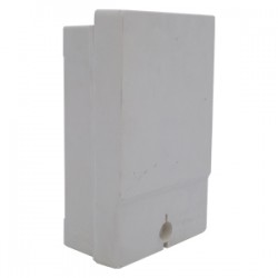 Çetinkaya ÇP 548 Dış Mekan Polyester Pano Kutu 16x24x8 cm Taban Saclı Boş Muhafaza