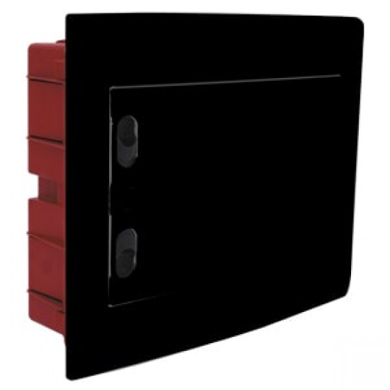 Çetinkaya ÇP 12912 B ABS Siyah Kapaklı 12li Sigorta Kutusu IP40 305x237x80mm Klemensli