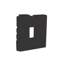 Çetinkaya P64 02 02 2 Modül Faceplate 1 Çıkışlı Priz Kapağı Çerçevesi Beyaz