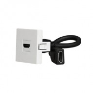 Çetinkaya P73 02 03 2 Modül Sonlandırılmış HDMI Prizi Kablolu | Yüksek Kaliteli Görüntü Çözümü