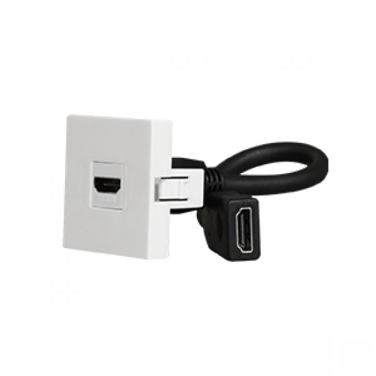 Çetinkaya P73 02 03 2 Modül Sonlandırılmış HDMI Prizi Kablolu | Yüksek Kaliteli Görüntü Çözümü