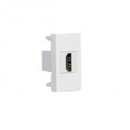 Çetinkaya P74 01 03 1 Modül HDMI Priz Beyaz Gömme Tip - Yüksek Kalite Multimedya Çözümü