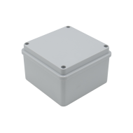 Çetinkaya ÇP 1035 Sıva Üstü Düz Yüzeyli Opak ABS Buat 110x110x70 mm