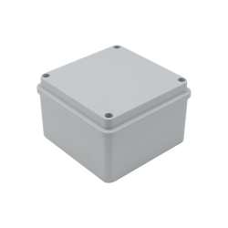 Çetinkaya ÇP 1035 Sıva Üstü Düz Yüzeyli Opak ABS Buat 110x110x70 mm