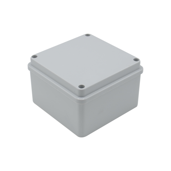 Çetinkaya ÇP 1035 Sıva Üstü Düz Yüzeyli Opak ABS Buat 110x110x70 mm