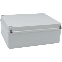 Çetinkaya ÇP 1043 250x200x90 Sıva Üstü Düz Yüzeyli Opak ABS - Alev Yaymayan Buat