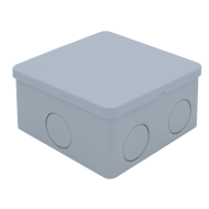 Çetinkaya ÇP 1238 80x80x40 Sıva Üstü Kırmalı Opak ABS Buat Elektrik Kutusu