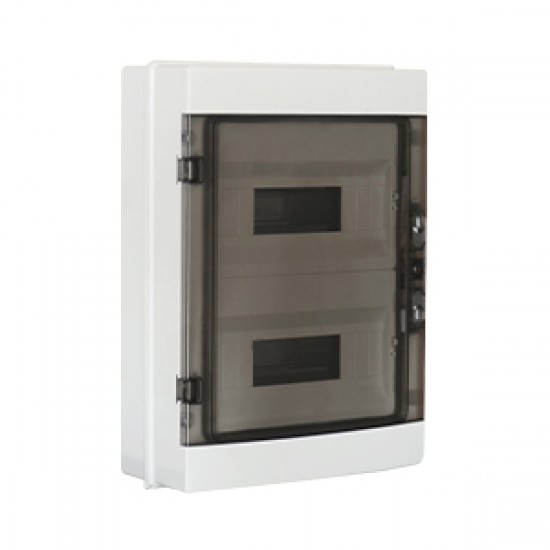 Çetinkaya ÇP 20924 IP65 Sıva Üstü Sigorta Kutusu ABS 24lü (2X12) 302x402x140mm