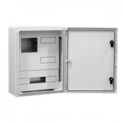 Çetinkaya ÇP 5203 Opak Kapaklı Sayaç Panosu 40x50x17,5 1 Trifaze 31 Sigorta ABS Pano