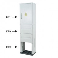 Çetinkaya CPN 26 Dış Mekan Polyester Bölmeli Pano 26x25x25 - Baza/Taban Uyumlu