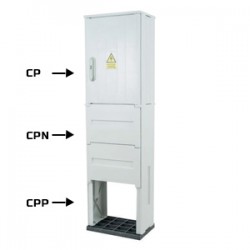 Çetinkaya CPP 106 Dış Mekan Polyester Pano ve Kaide - 106x85.5x32 cm Bölmeli