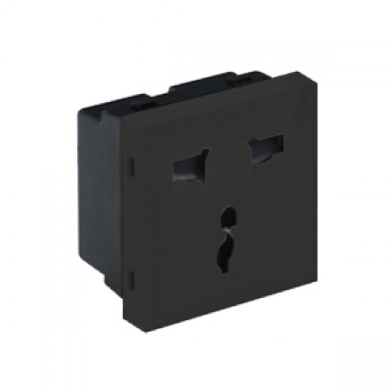 Çetinkaya P25 02 02 2 Modül Universal Priz Beyaz | Ev & Ofis İçin Güvenli Çözüm