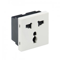 Çetinkaya P25 02 03 2 Modül Universal Priz | Güvenli ve Fonksiyonel Elektrik Çözümü