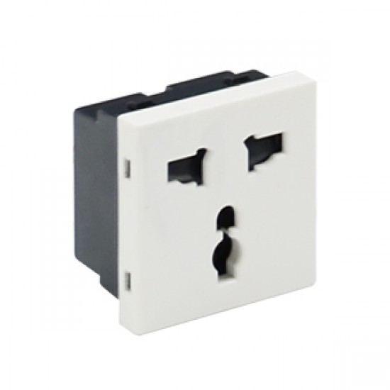 Çetinkaya P25 02 03 2 Modül Universal Priz | Güvenli ve Fonksiyonel Elektrik Çözümü