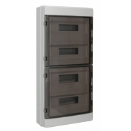 Çetinkaya ÇP 20972 IP65 Sıva Üstü Sigorta Kutusu ABS ÇP 20972mm 54lü (4x18)