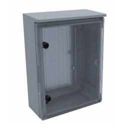 Çetinkaya ÇP 5619 60x80x26 ABS Galvaniz Taban Saçlı Şapkalı Şeffaf Pano