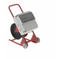 Çetinkaya Pano ÇP 6010-1T Seyyar Küçük Elektrik Panosu (Tekerlekli ve Kablo Makaralı 3 Faz)