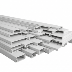 Çetinkaya CWC 250 25mm Delikli Kablo Kanalı Kapağı ve Aksesuarı