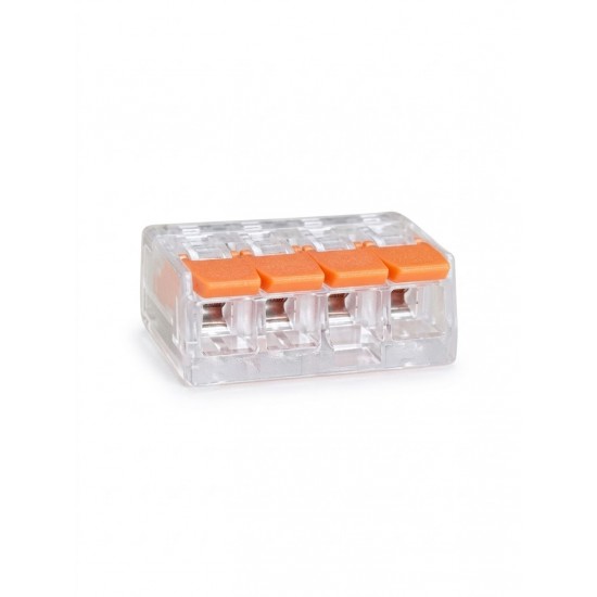 Çetinkaya 1.04.007.00030 2,5x4 Tırnaklı Buat Klemensi Elektrik Bağlantı Terminali