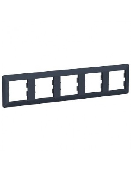 Schneider Asfora EM Plus Beşli Yatay Çerçeve Antrasit