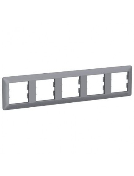 Schneider Asfora EM Plus Beşli Yatay Çerçeve Çelik