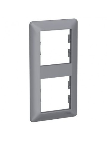 Schneider Asfora EM Plus İkili Dikey Çerçeve Çelik