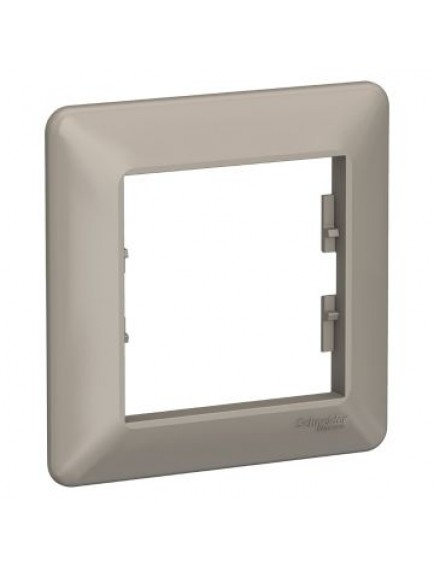 Schneider Asfora EM Plus Tekli Yatay Çerçeve Bronz