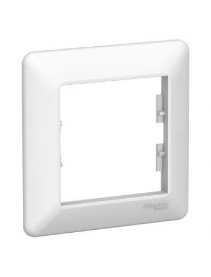 Schneider Asfora EM Tekli Yatay Çerçeve Beyaz