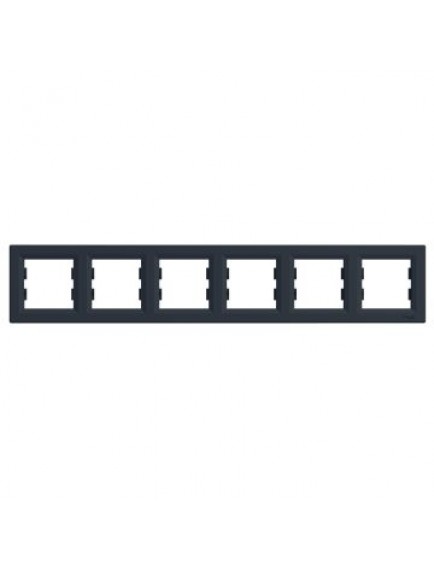 Schneider Asfora – Altılı Çerçeve – Antrasit