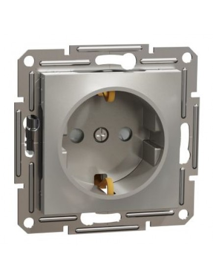 Schneider Asfora – Çocuk Korumalı Topraklı Priz, 16A – Bronz