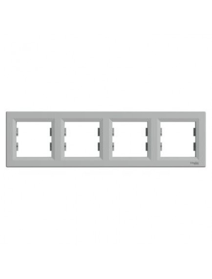 Schneider Asfora – Dörtlü Çerçeve – Alüminyum