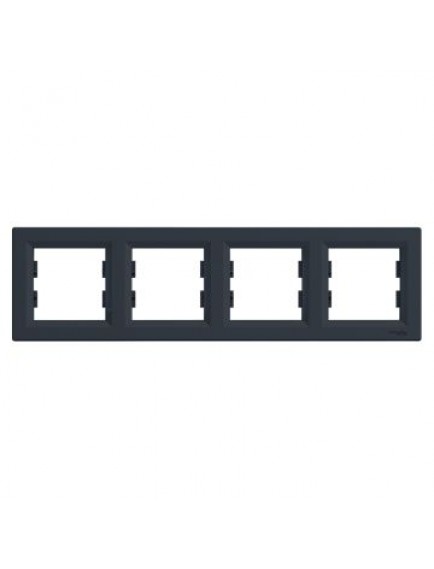 Schneider Asfora – Dörtlü Çerçeve – Antrasit