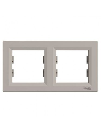 Schneider Asfora – İkili Çerçeve – Bronz