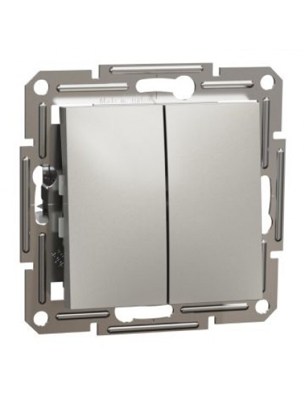 Schneider Asfora – İkili Liht Buton – Bronz