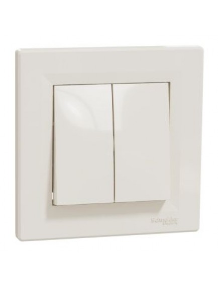 Schneider Asfora – İkili Vaviven, Çerçeveli – Krem